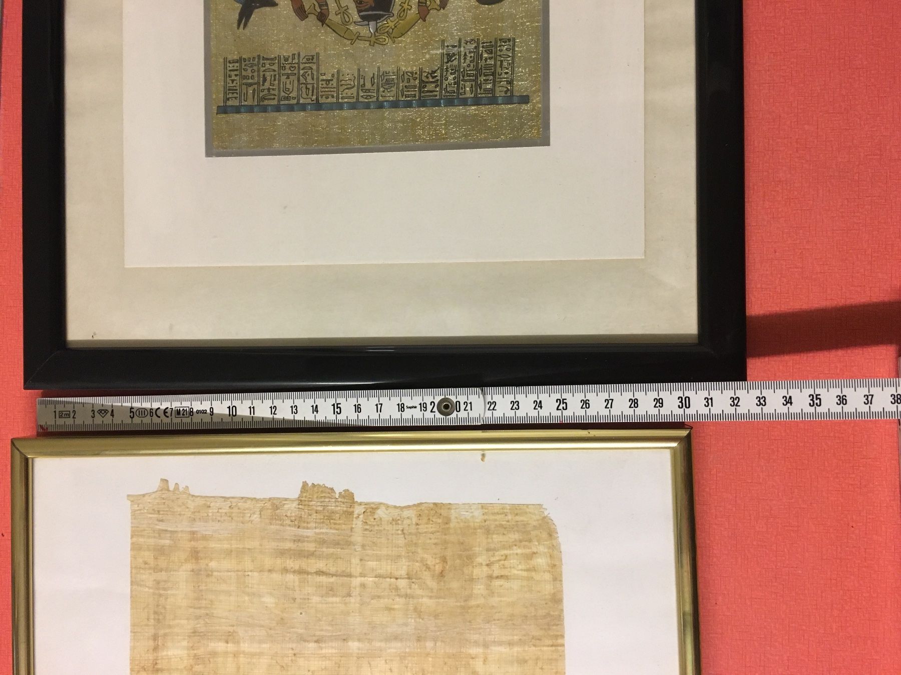 Poster & Bilder: Lot 4 Ägyptische Bilder, eingerahmt, Hinter Glas. – Gebraucht aus Lanzenhäusern von vic63 4