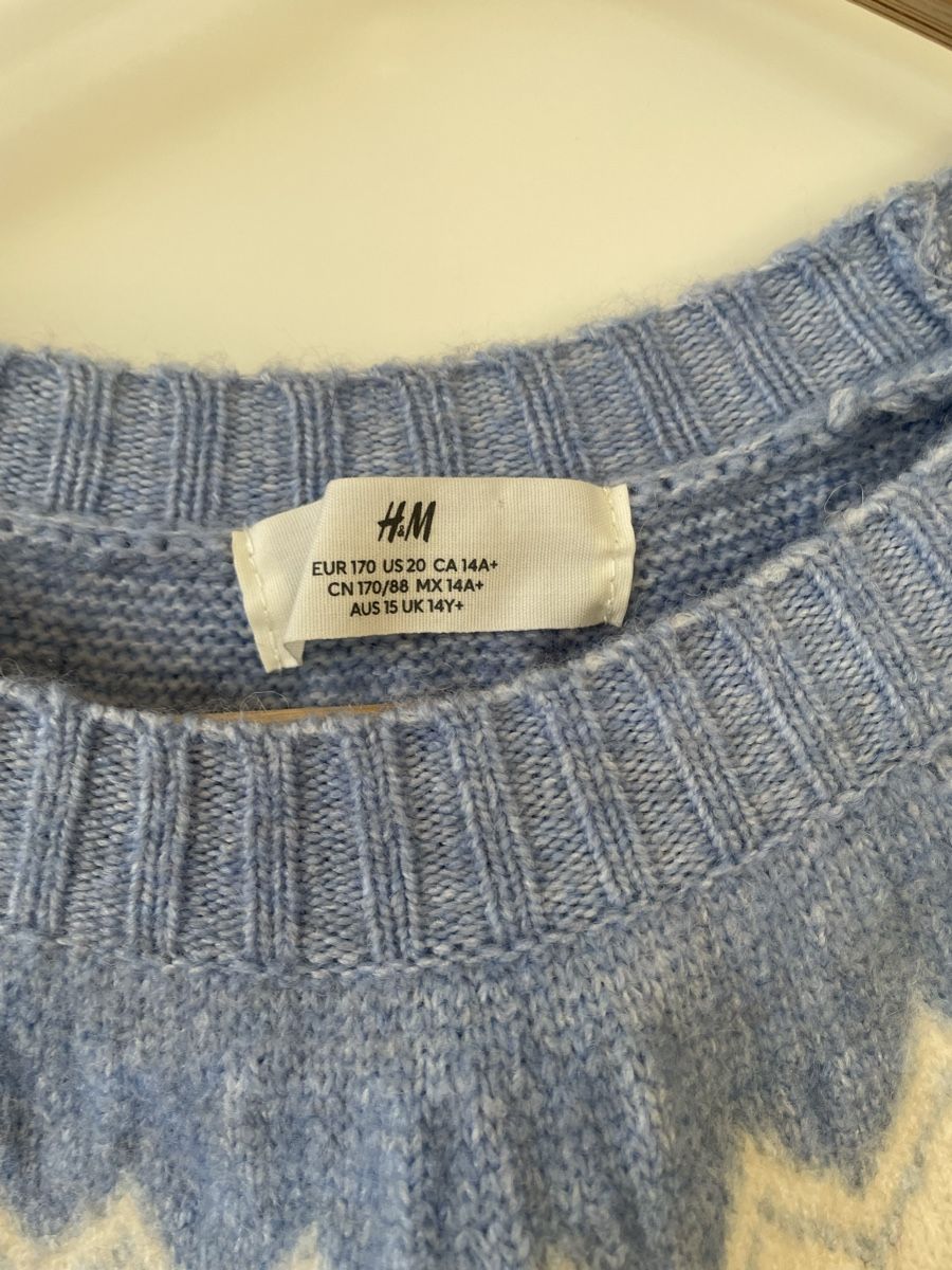 H&M Maglioni & Felpe: H&M Norweger-Pullover 170 / Gr. S  – Usato da Neukirch an der Thur venduto da bee88 2