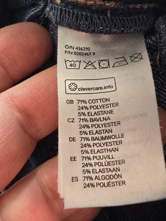 H&M Pantaloni: H&M Baby Leggings in Jeans Optik Gr. 68 wie neu – Usato da Teufenthal AG venduto da thuzsu 2