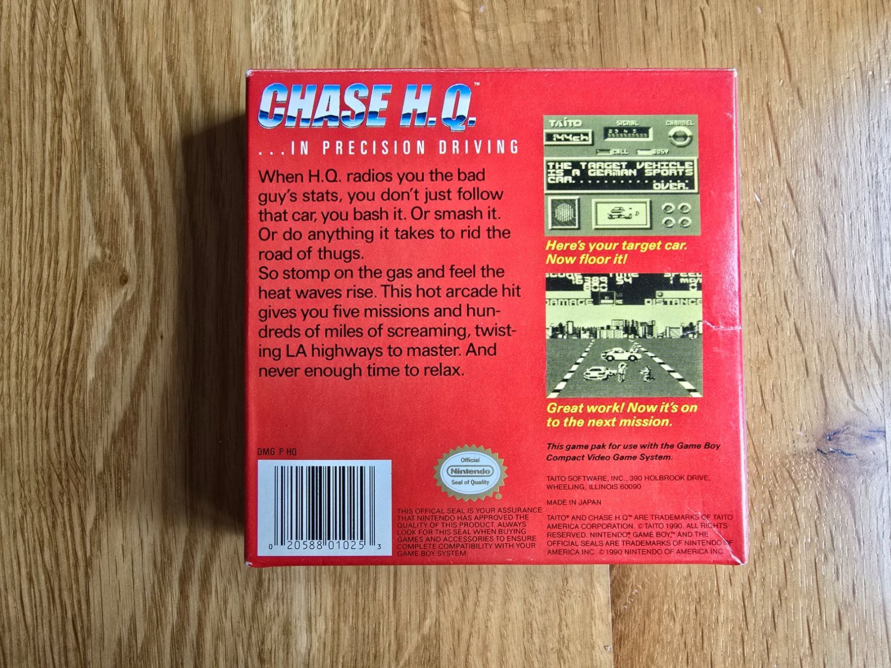 Nintendo Spiele: Nintendo Gameboy/Chase H.Q/OVP – Gebraucht aus Sursee von Elian91 3