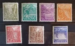 4033) 194-200, Landschaftsbilder Satz postfrisch Kt. 160.-