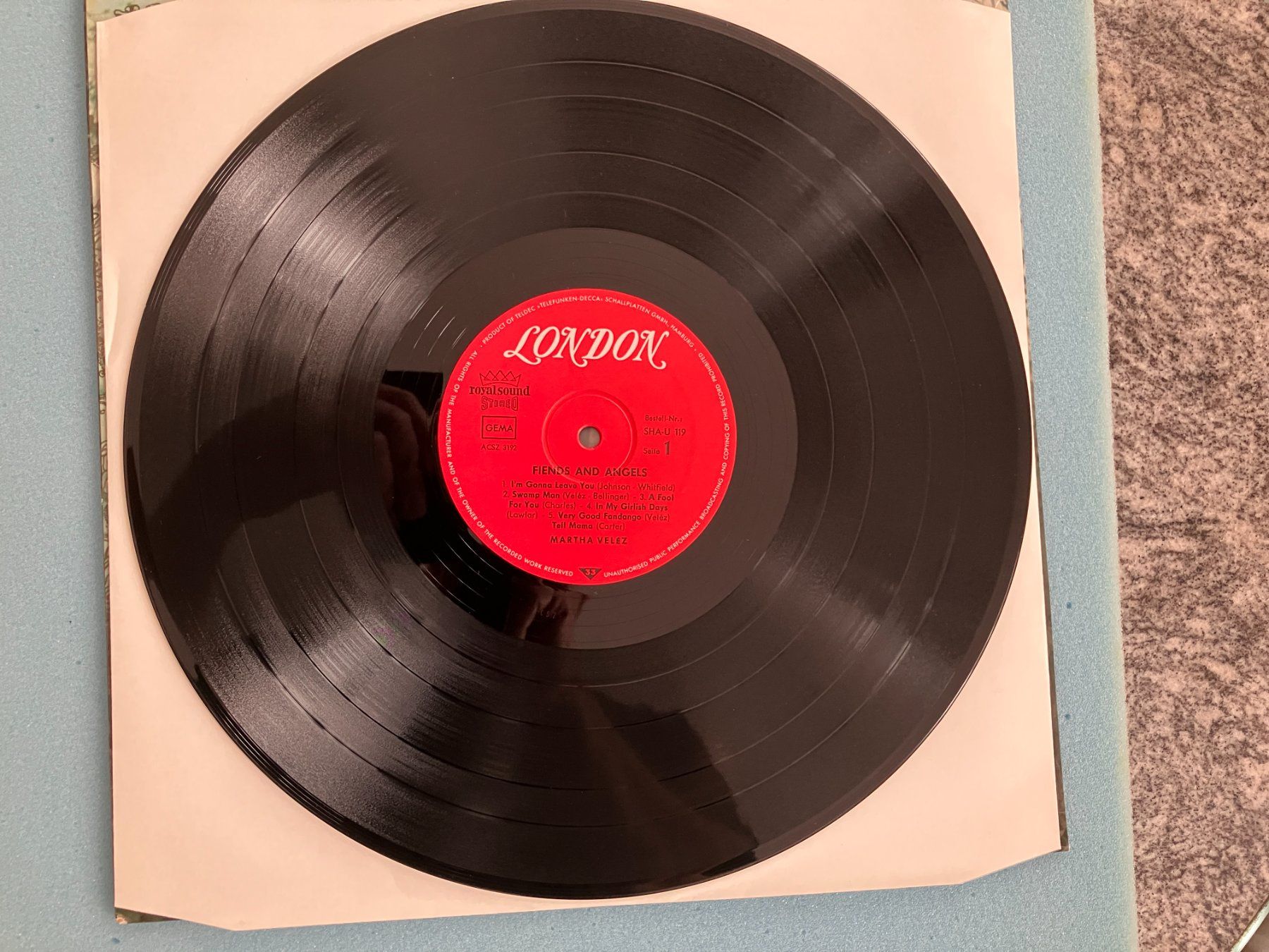 Schallplatten: Martha Velez – Gebraucht aus Aarwangen von Jukebox3 4