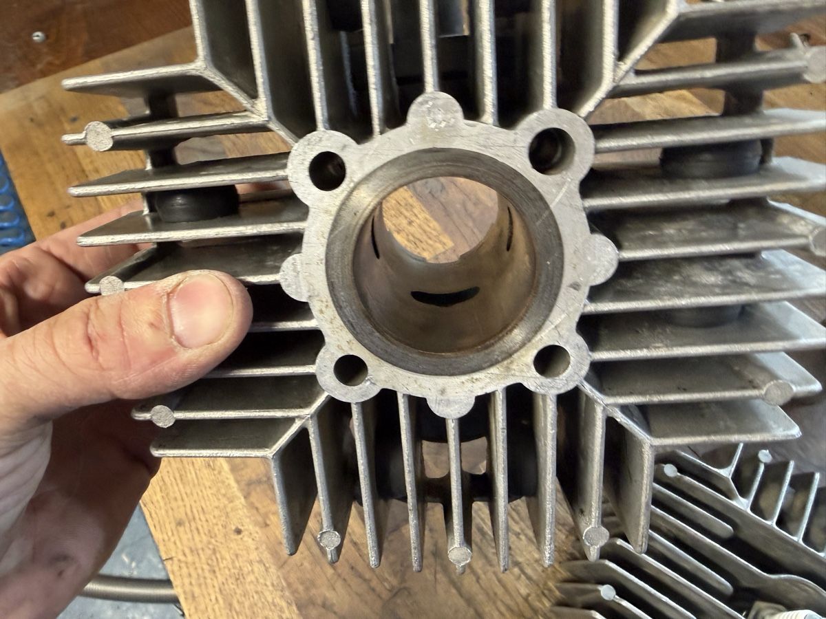 Mofa-Ersatzteile: Puch Supermaxi Zylinder KAT original komplett – Gebraucht aus Bolken von si.x.las 5