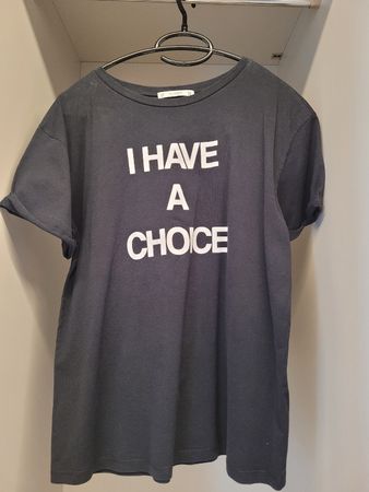T-Shirt Pull&Bear schwarz Aufdruck Grösse M guter Zustand