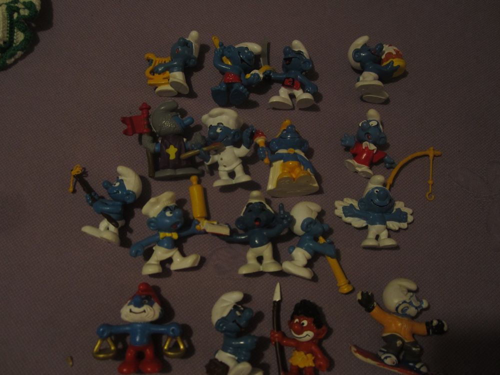 17 x  Schlumpf Figuren Sammlung(Peyo-Schleich_Peyo) 1