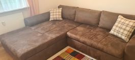 Sofa (ausklappbar, mit Stauraum)