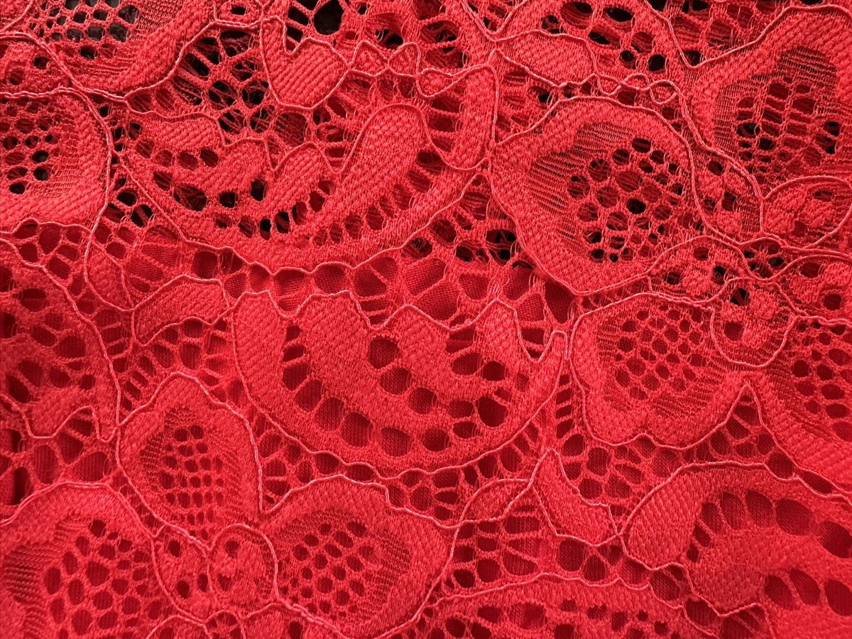 Robes: Rotes Spitzen Sommerkleid Grösse S – D'occasion à Wettswil par haddy91 2