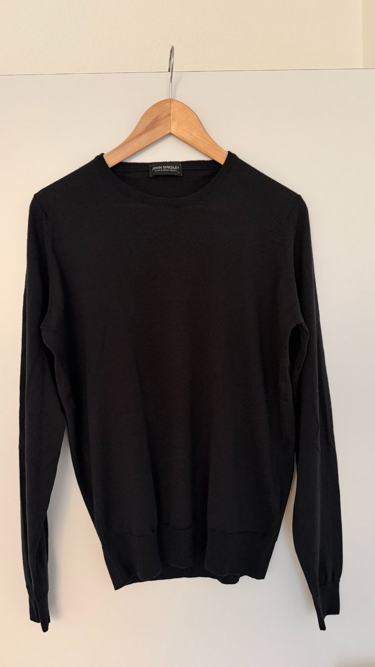 John Smedley Pullover & Sweatshirts: John Smedley Marcus Extra Fine Merino Wool Jumper L – Gebraucht aus Solothurn von limepie
