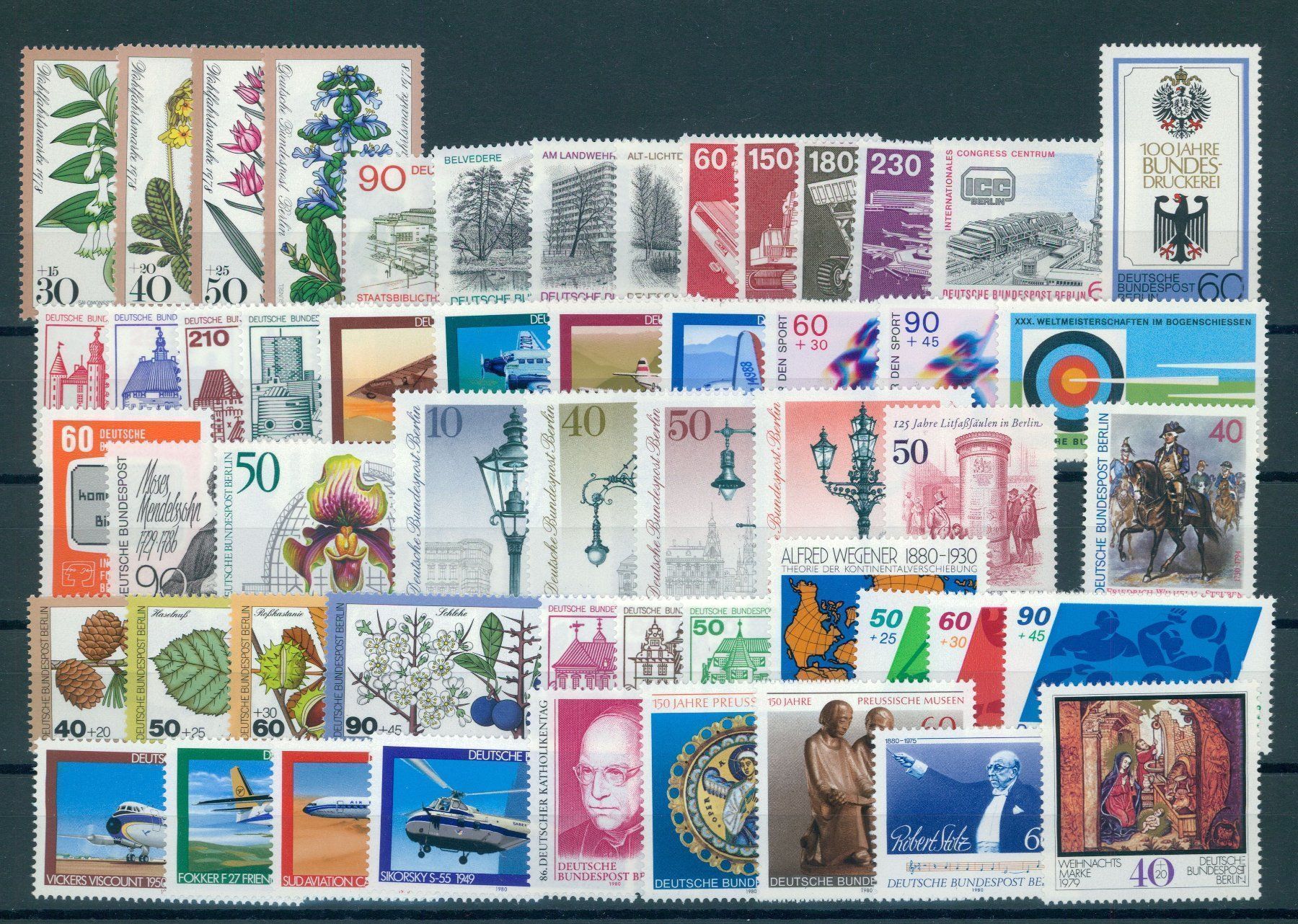 Alle Briefmarken: BERLIN, SUPERSAMMLUNG, 600 VERSCHIEDENE MARKEN POSTFRISCH ** – Neu (gemäss Beschreibung) aus Wetzikon ZH von Philimpex 6