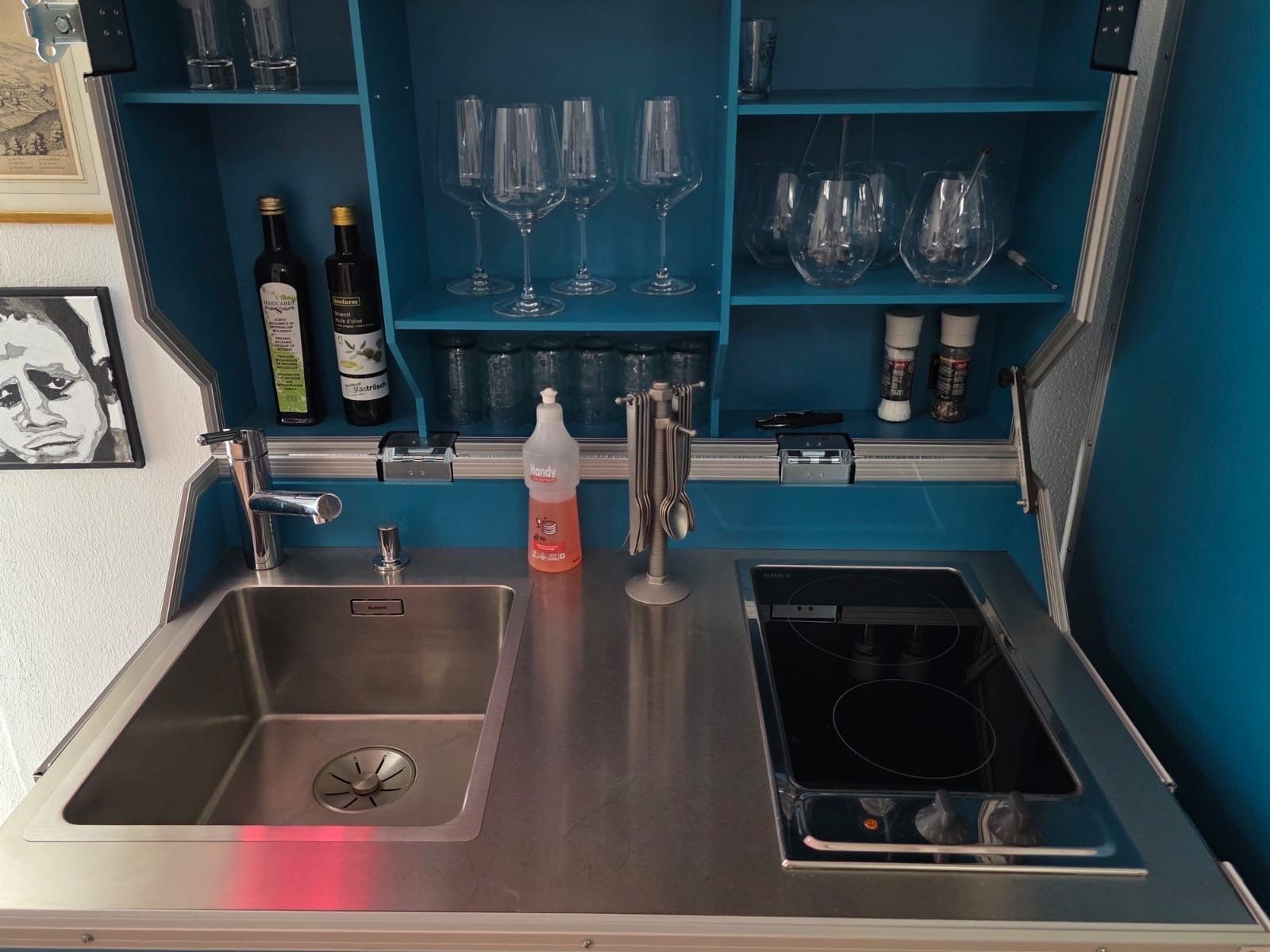 Cucine complete: Kitcase Pro Art - Mobile Kofferküche – Nuovo (secondo la descrizione) da Bern venduto da glasfaeh 2