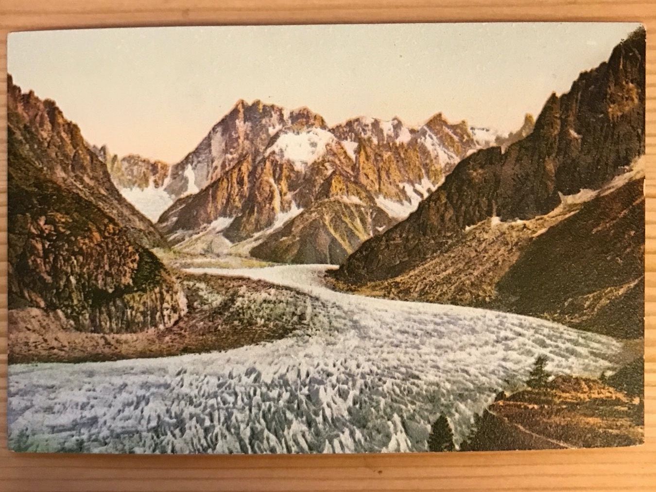 Cartoline postali: Antike Ansichtskarte Chamonix - La Mer de Glace – Nuovo (secondo la descrizione) da Zürich venduto da Tarafo5