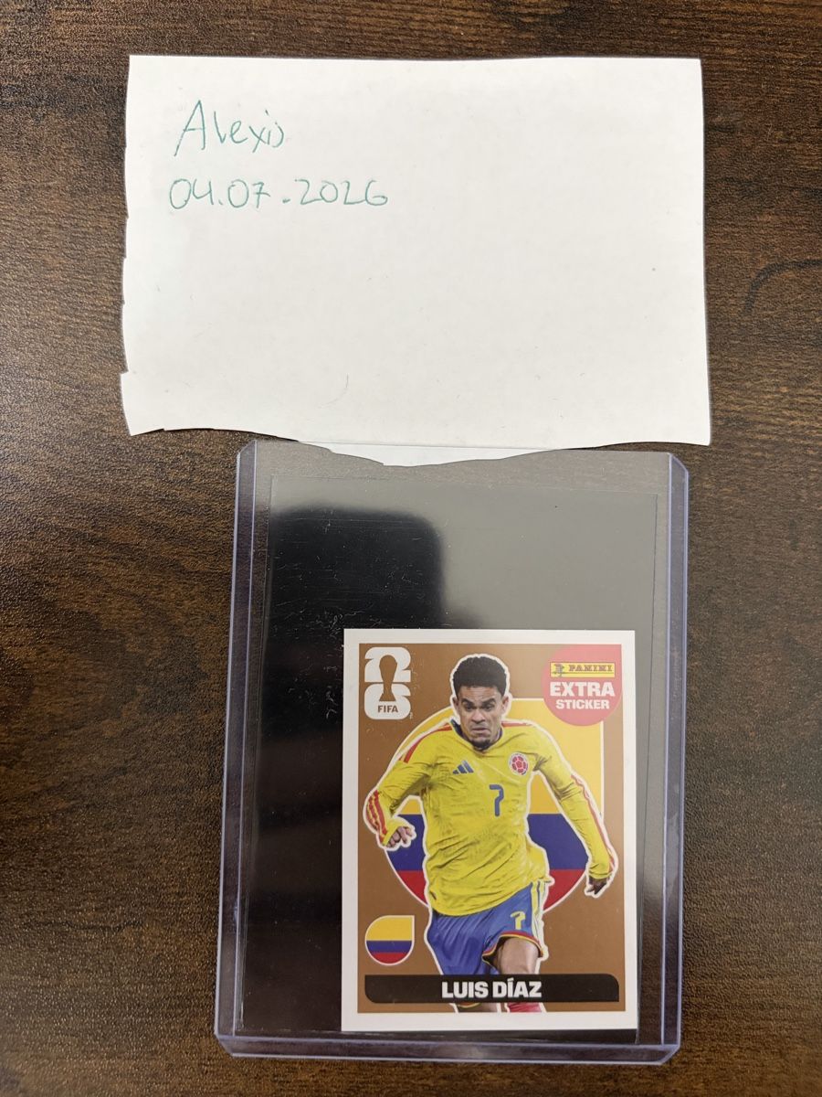 Panini Carte collezionabili: Panini - Luis Diaz extra Sticker - Bronze - Ab 1.- – Nuovo (secondo la descrizione) da Cham venduto da ale_rl77