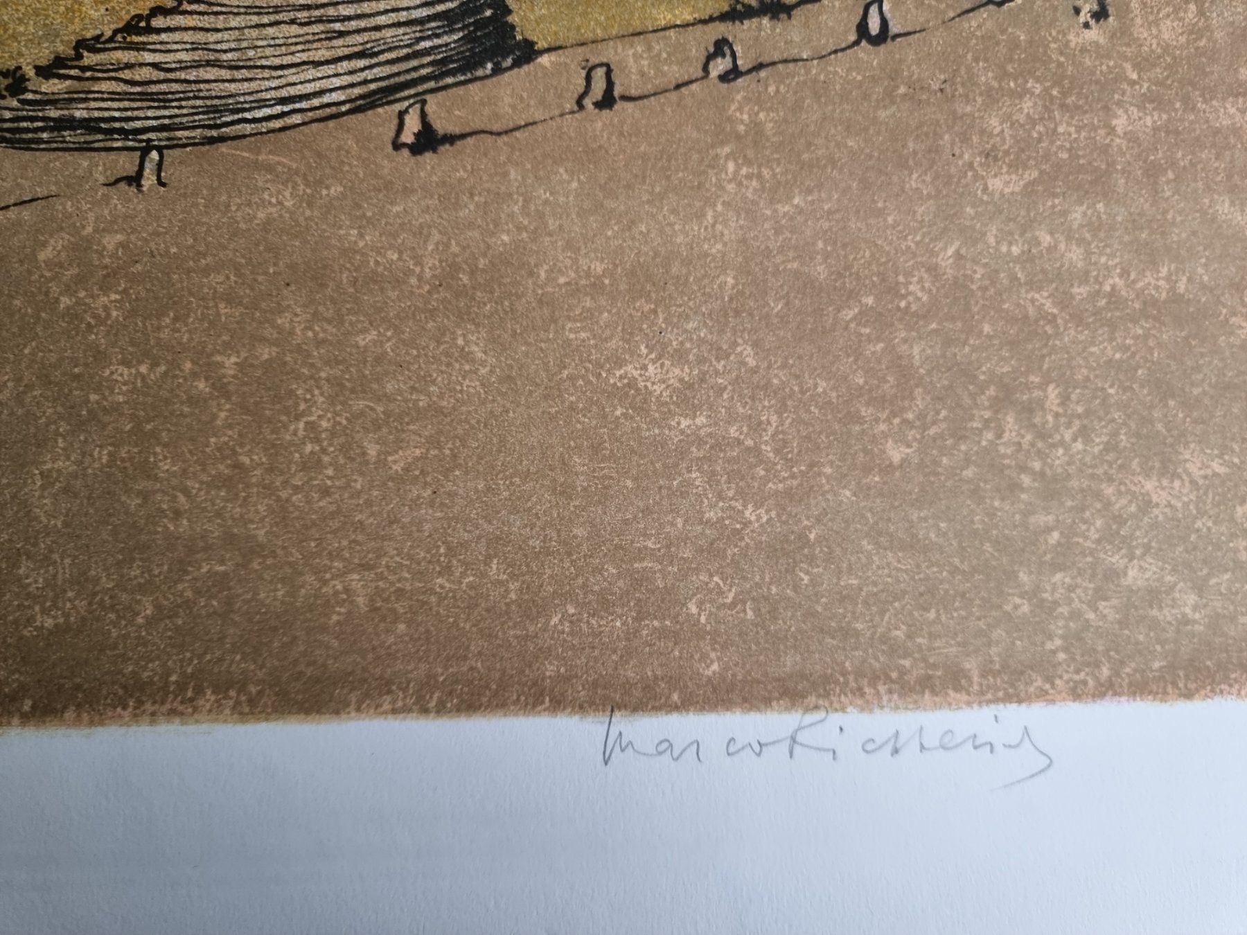 Grafiken & Lithographien: MARCO RICHTERICH LITHOGRAPHIE  SIGNIERT NUMMERIERT – Gebraucht aus Gersau von kunst-online 3