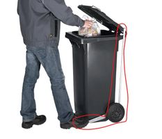 Deckelöffner Fusspedal, mechanisch, für Mülltonne 240 Liter