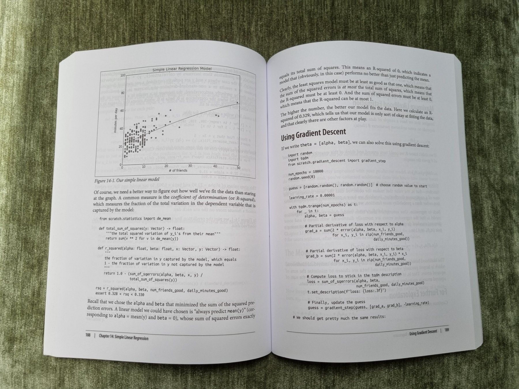 Bücher: Data Science from Scratch – Gebraucht aus Zürich von stpch 1