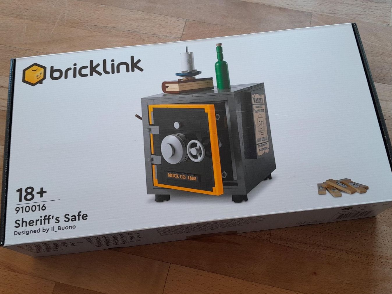 Lego Kit di costruzioni: BRICKLINK 910016 "SHERIFF'S SAFE" 18+/580 PCS/PZS – Nuovo e nell'imballaggio originale da Gelterkinden venduto da Tri-Tra-Trallala 2