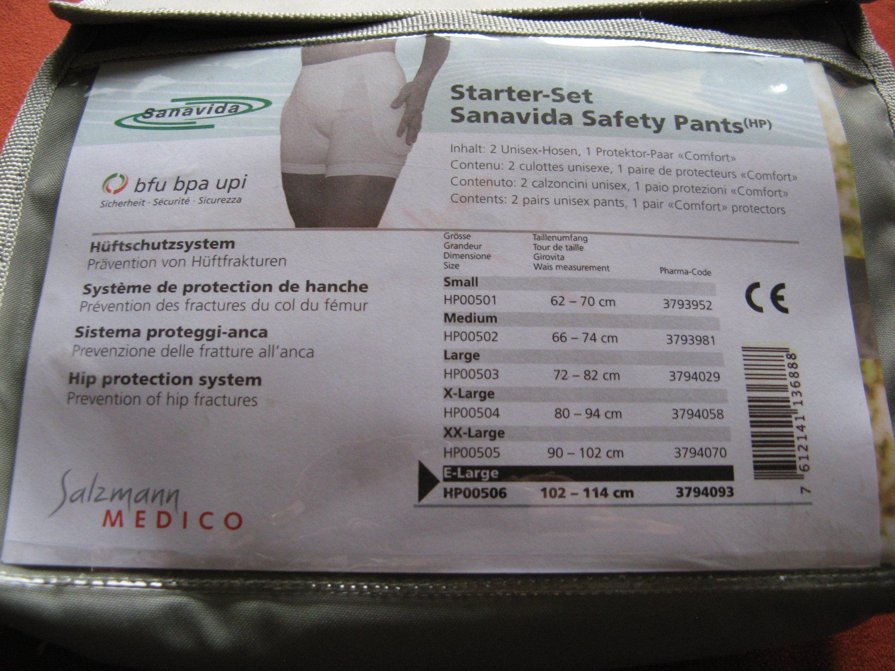 Medizinische Geräte: Sanavide Safety Pants – Gebraucht aus Zürich von apil