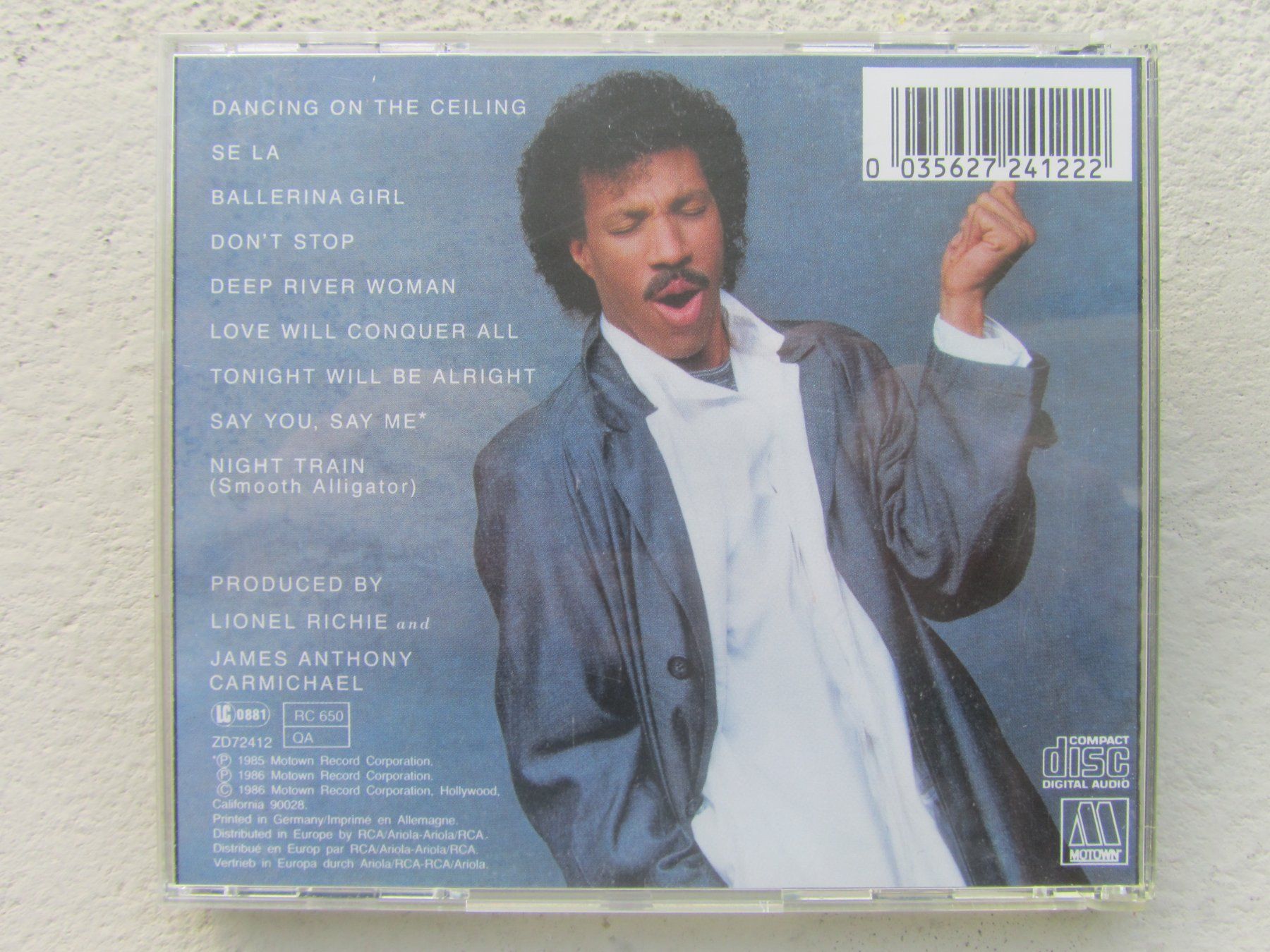 CD: Lionel Richie: Dancing In The Ceiling – Usato da Seengen venduto da mikelele 1