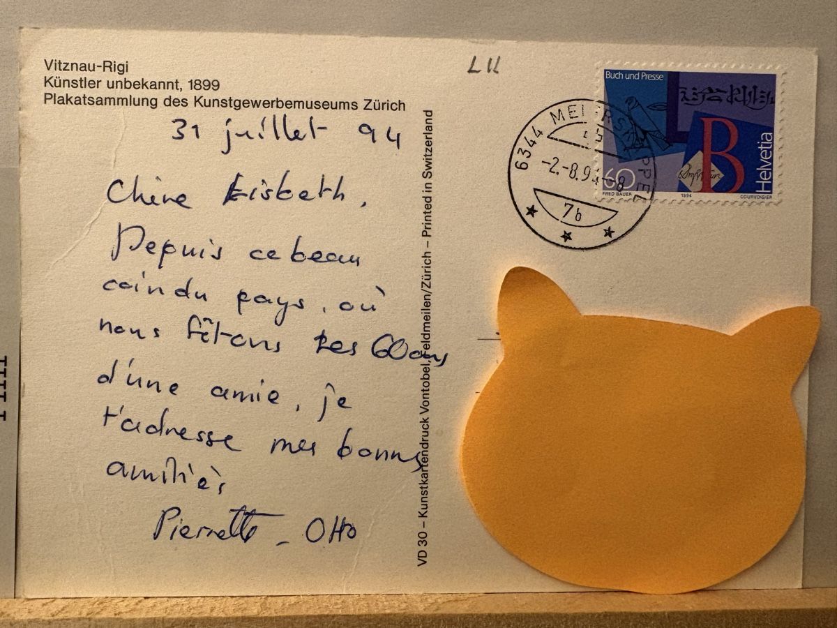 Cartoline postali: AK mit Bild Vitznau Rigi Bahn – Usato da Rümlang venduto da Kartenpost1 2