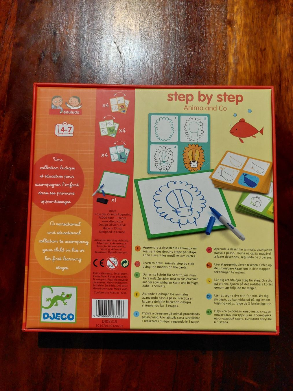 Djeco Spiele: Djeco Step by Step Malen lernen Tiere und Co – Gebraucht aus Beckenried von Havacola 4
