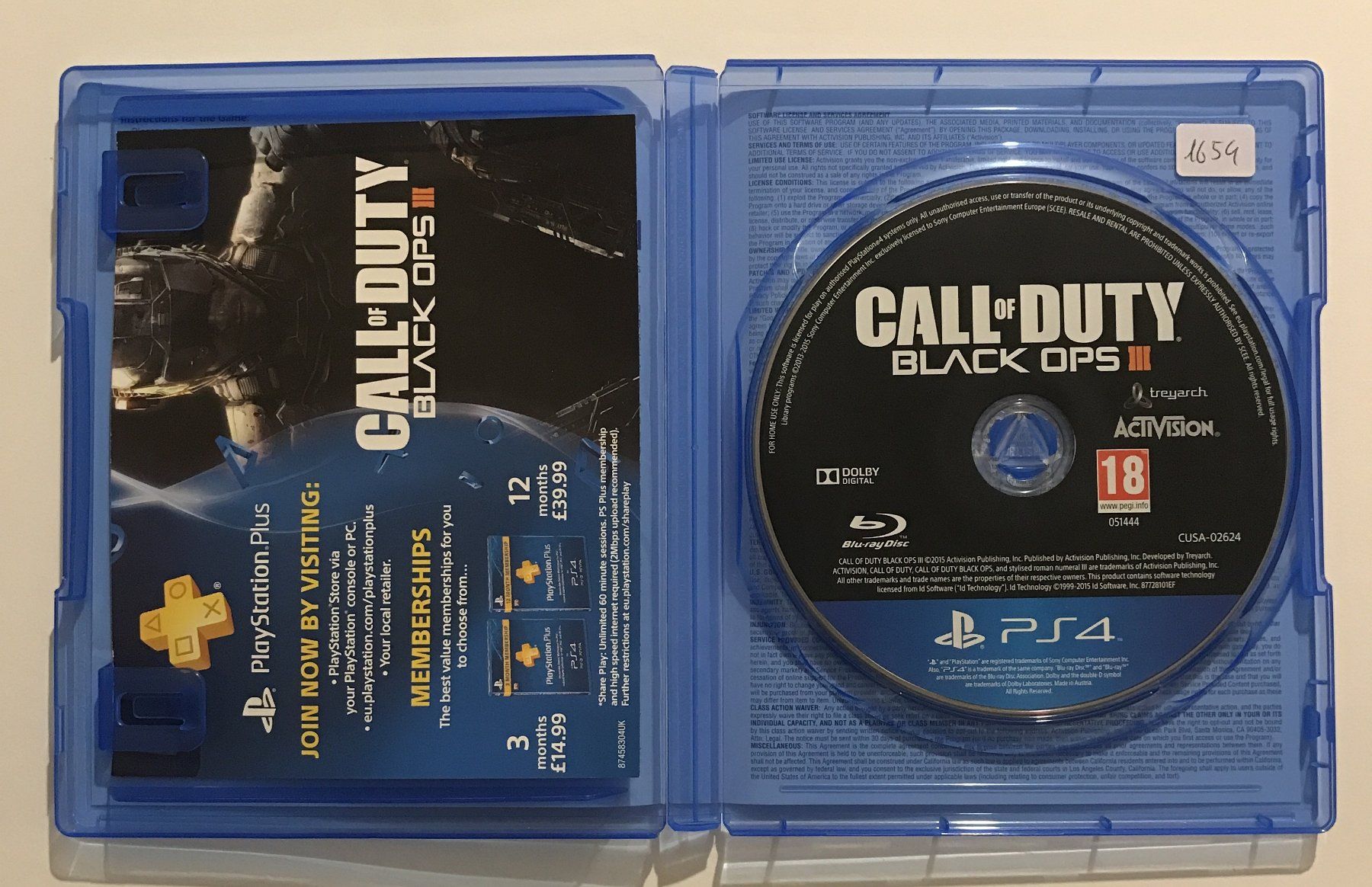Spiele: PS4 - Call of Duty: Black Ops III – Gebraucht aus Allschwil von Bullach 1