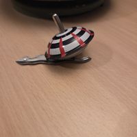 Nostalgie: Bibo Blechkreisel, Vintage Spielzeug 50er