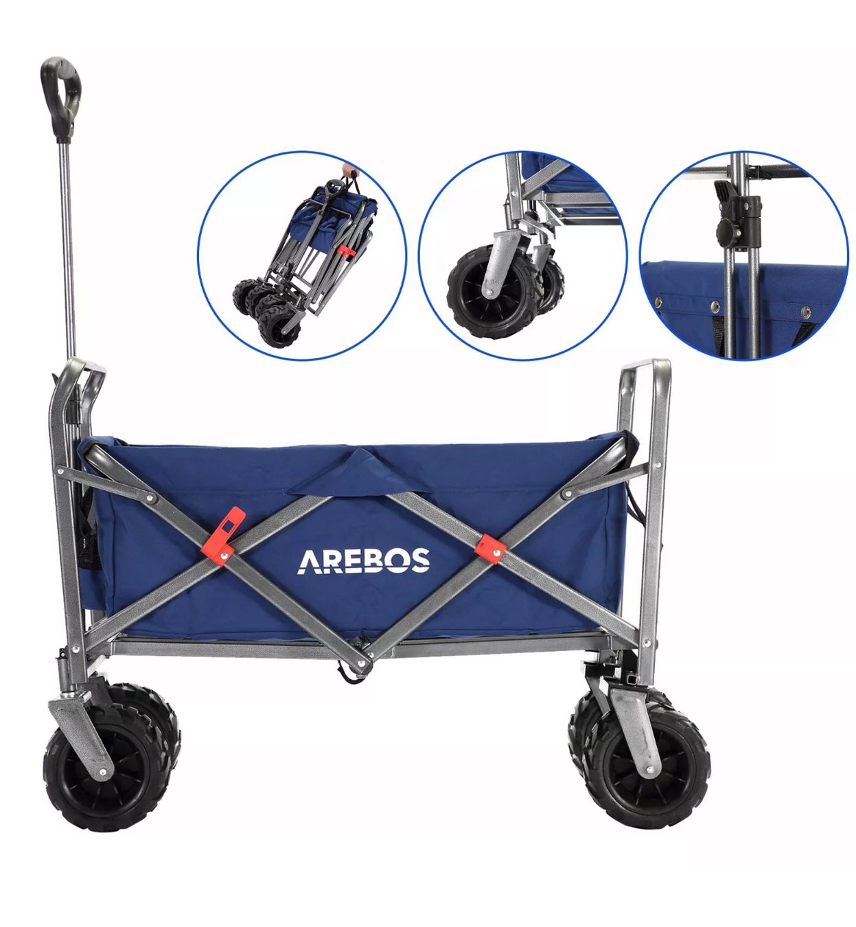 Carriole: Stabile Bollerwagen ohne Dach – Nuovo e nell'imballaggio originale da Amriswil venduto da JaJa-Express 7