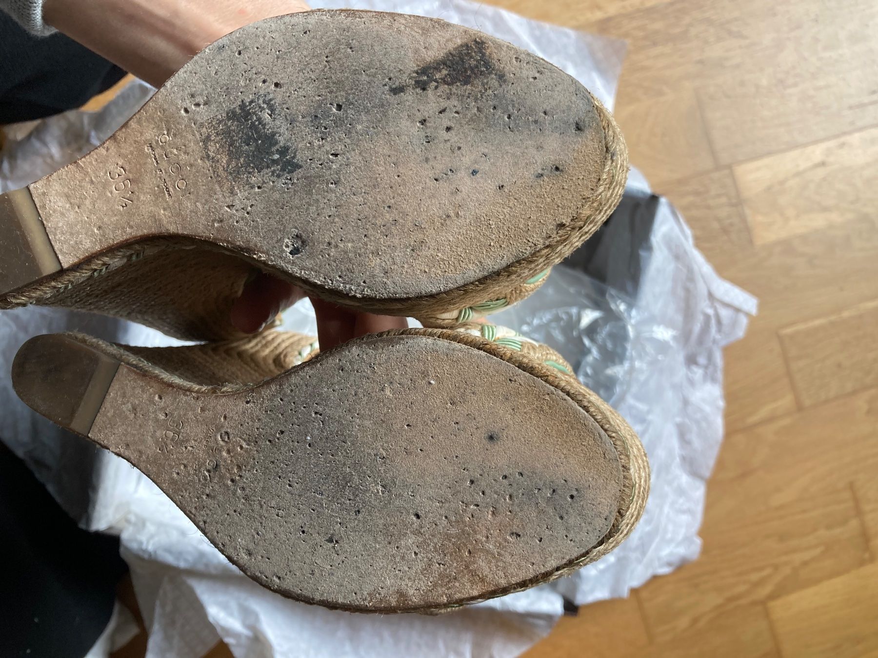 Gucci Scarpe da donna: Gucci Wedge Sandals 36.5 – Usato da Luzern venduto da AM2nd 7