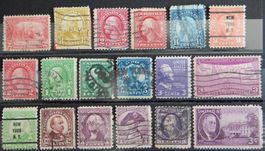 USA Lot mit alten Werten X