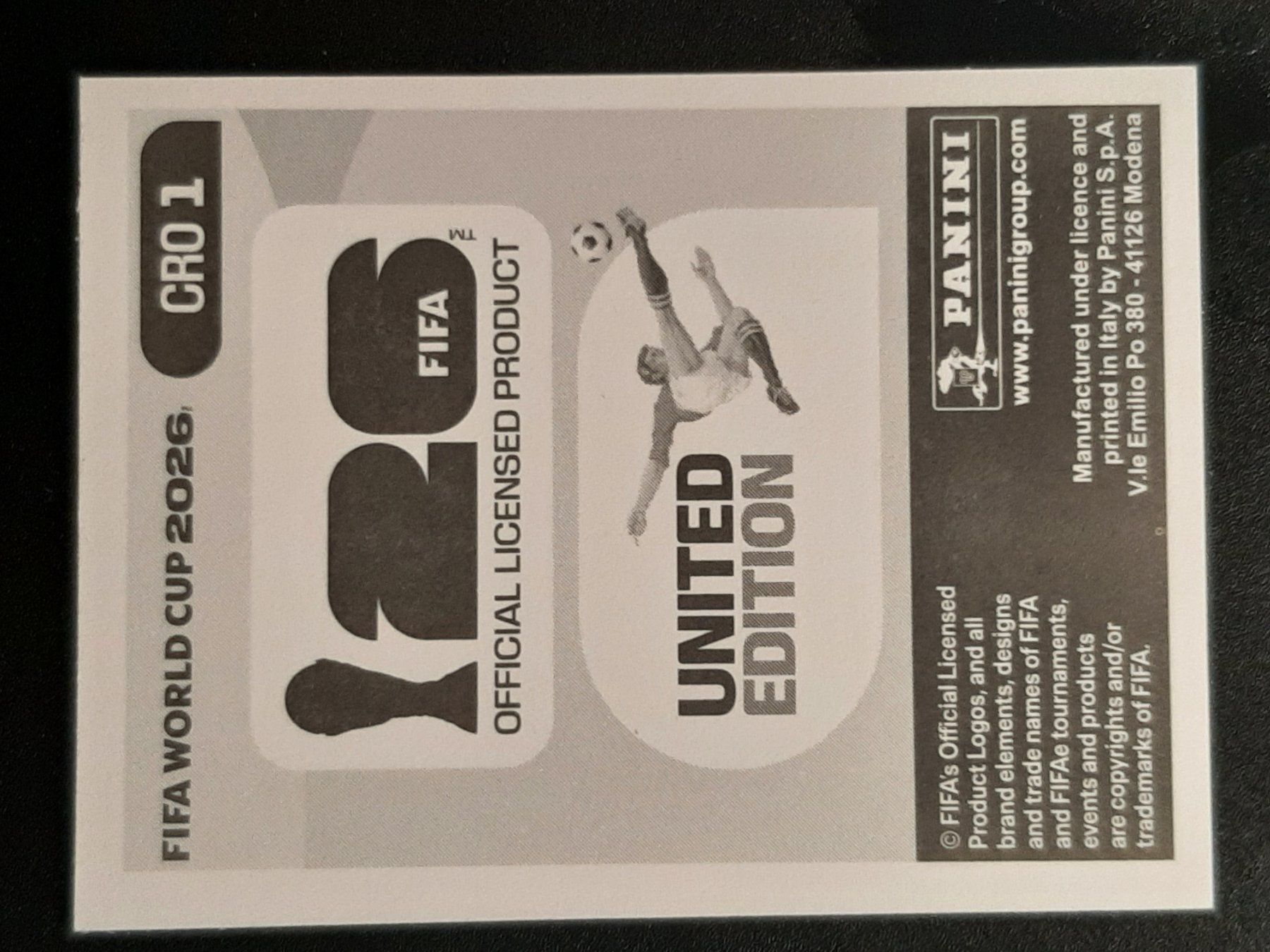 Panini Cartes à collectionner: Panini 2026 CRO1 – Neuf (Voir description) à Leuk-Stadt par Meic 1