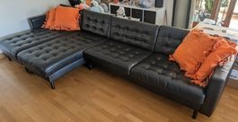 Canapé en vai cuir Landskrona (Ikea)