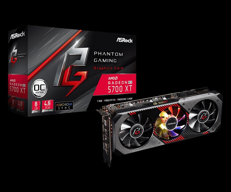 ASROCK Radeon RX 5700 XT Phantom Gaming GDDR6 8GB (Gebraucht) in für ...