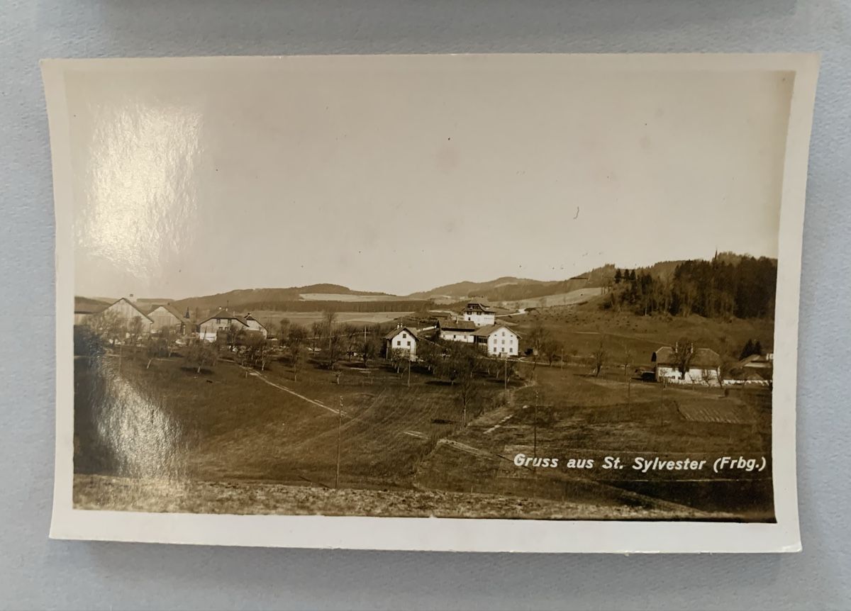 Ansichtskarten: Ansichtskarten Schweiz - St. Silvester, FR – Gebraucht aus Düdingen von polytropon_5 2