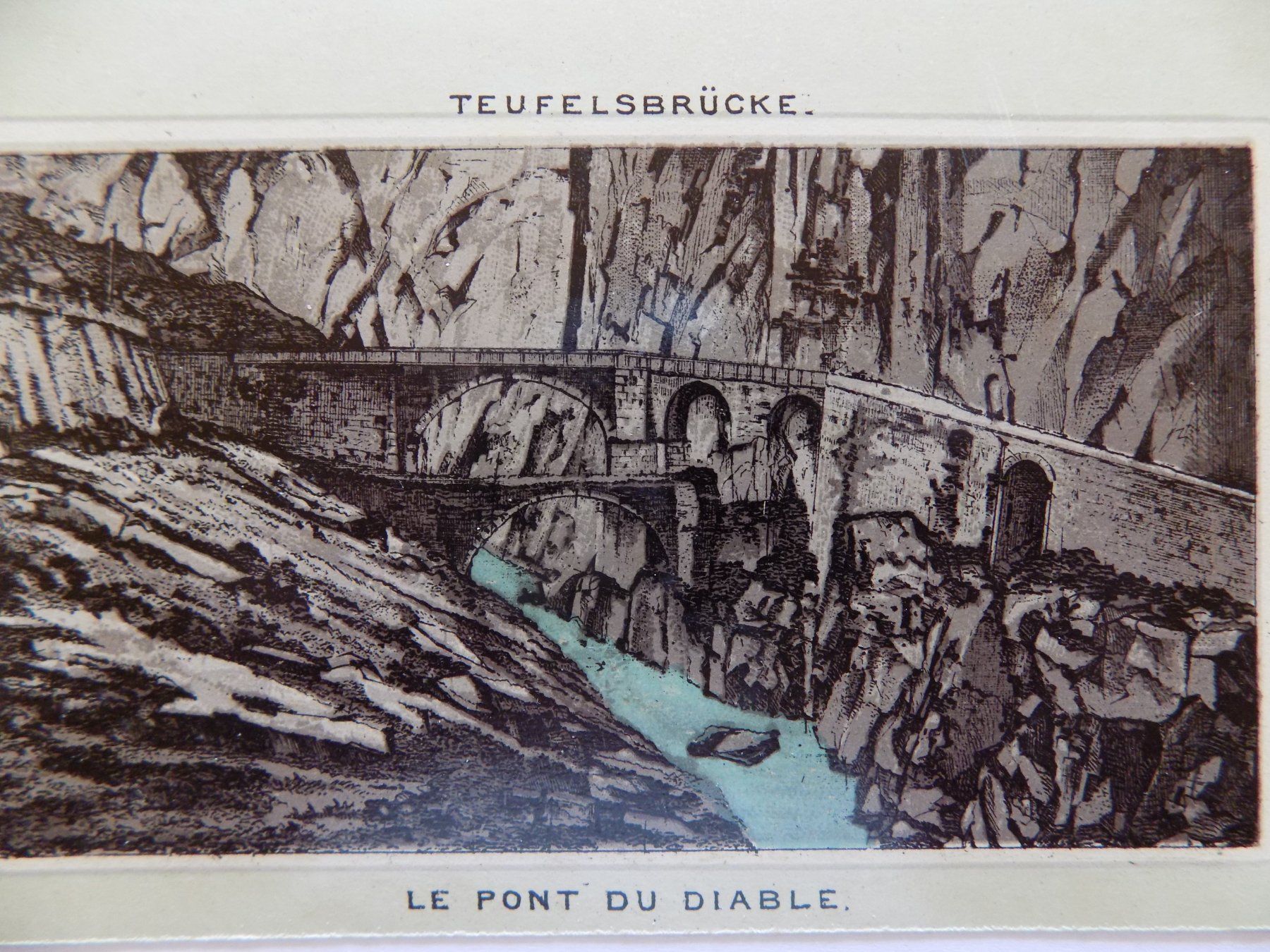 Incisioni: Die Teufelsbrücke – Usato da Risch venduto da Antikfee 2