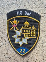 *** Badge HQ Bat 22 ohne klett ***