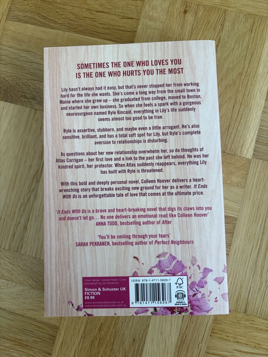 Libri: It ends with us Buch englisch – Nuovo (secondo la descrizione) da Fehraltorf venduto da van_dw58 1