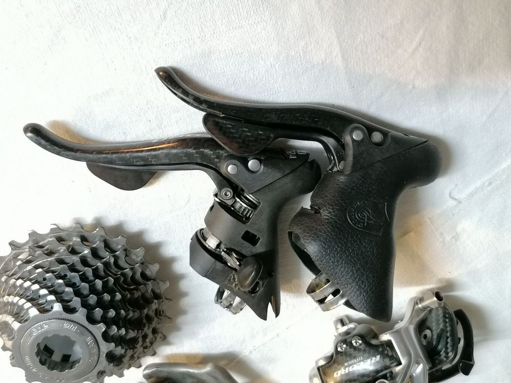 Coppia coprileve bici Campagnolo Record 10v bike shop