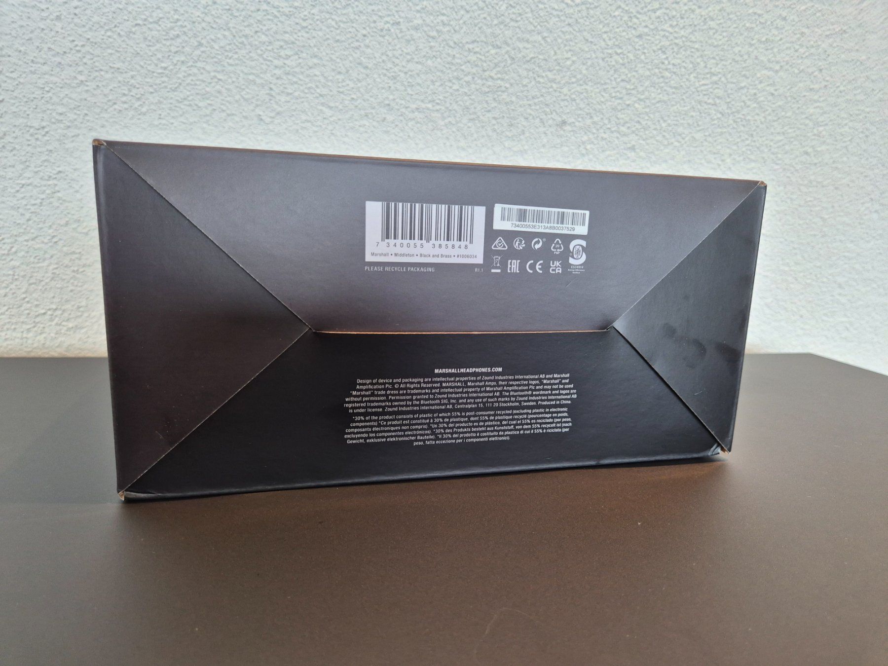 Marshall Casse acustiche: Marshall Middleton Bluetooth Speaker - [Black] - IP67 – Usato da Dübendorf venduto da ott_xmg2 8