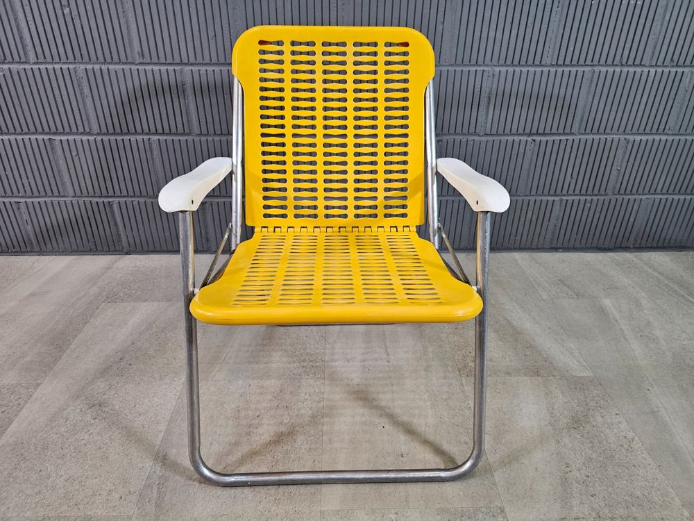 1980 alu klappstuhl campingstuhl vintage outdoor chair kaufen auf