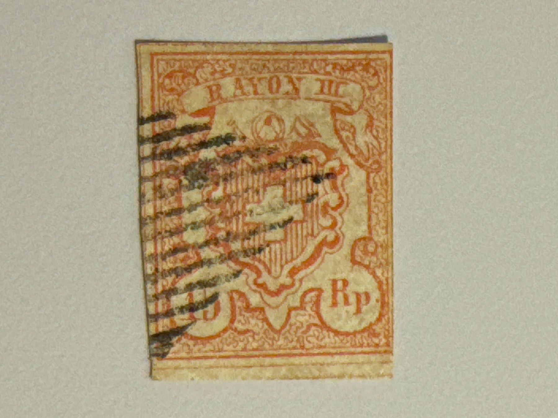 Tutti i francobolli: 1852, Rayon III Typ 10, gestempelt – Usato da Küssnacht am Rigi venduto da POSTOMASTER