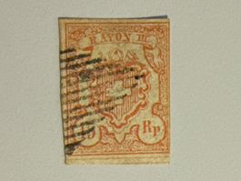 1852, Rayon III Typ 10, gestempelt