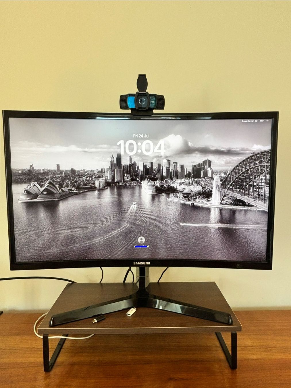 Samsung Monitore: 24 Zoll Curved Display von Samsung – Gebraucht aus Nidau von kingmigae