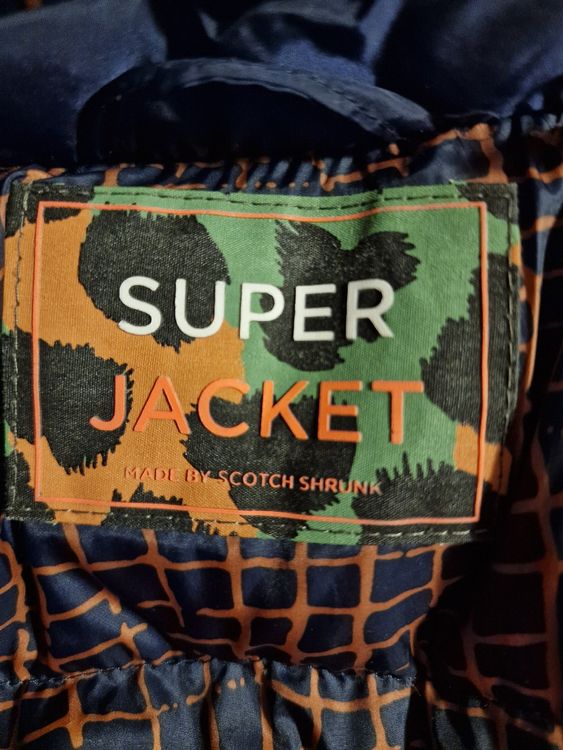 Superdry Daunenjacke Gr. 116 Navyblau Winterjacke 5