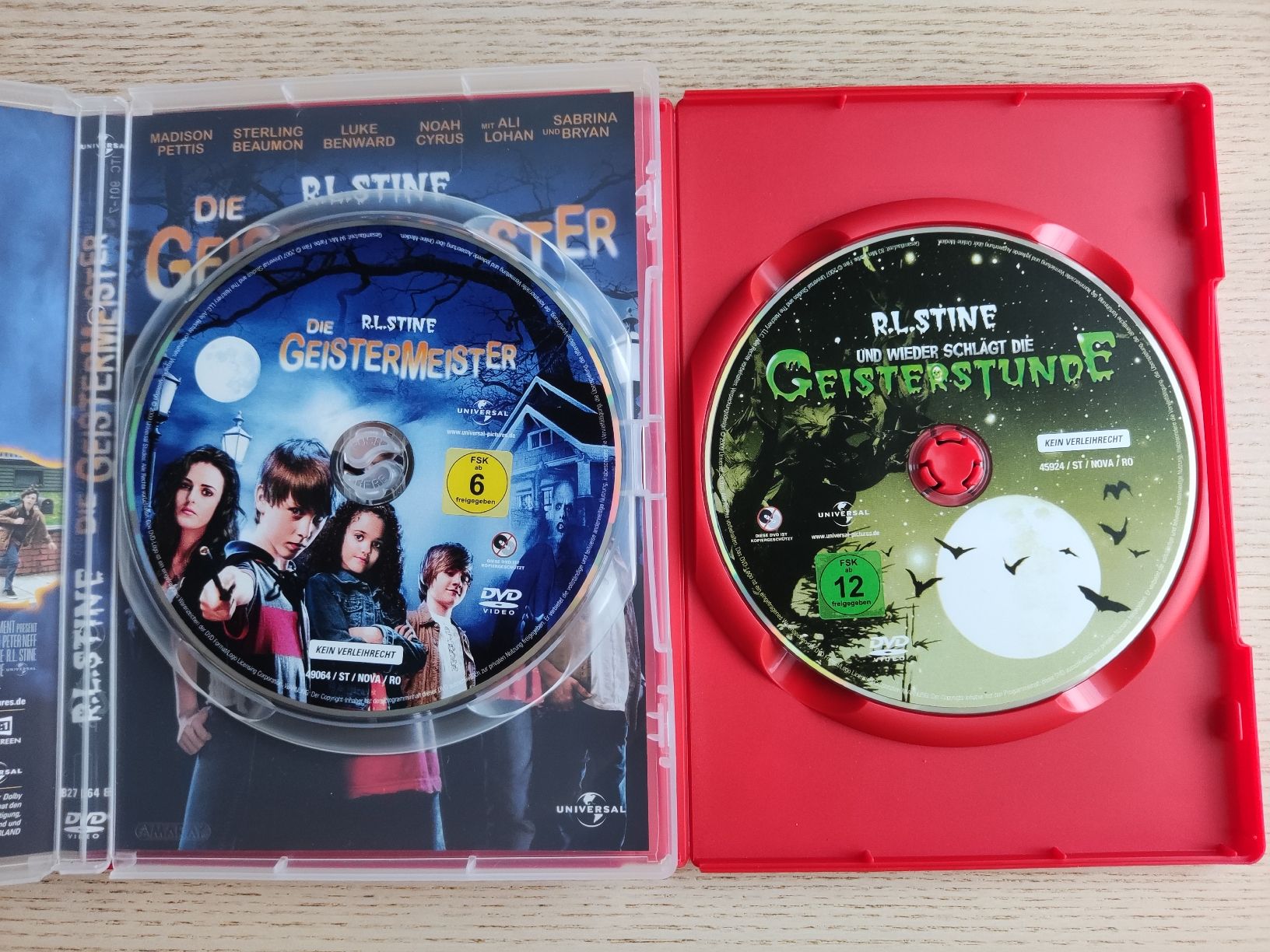 Tutti i DVDs: R. L. Stine – 2 DVDs – Usato da Schaffhausen venduto da philscardstore 2