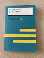 Reclams Lektüreschlüssel XL Kabale und Liebe Friedrich Schil