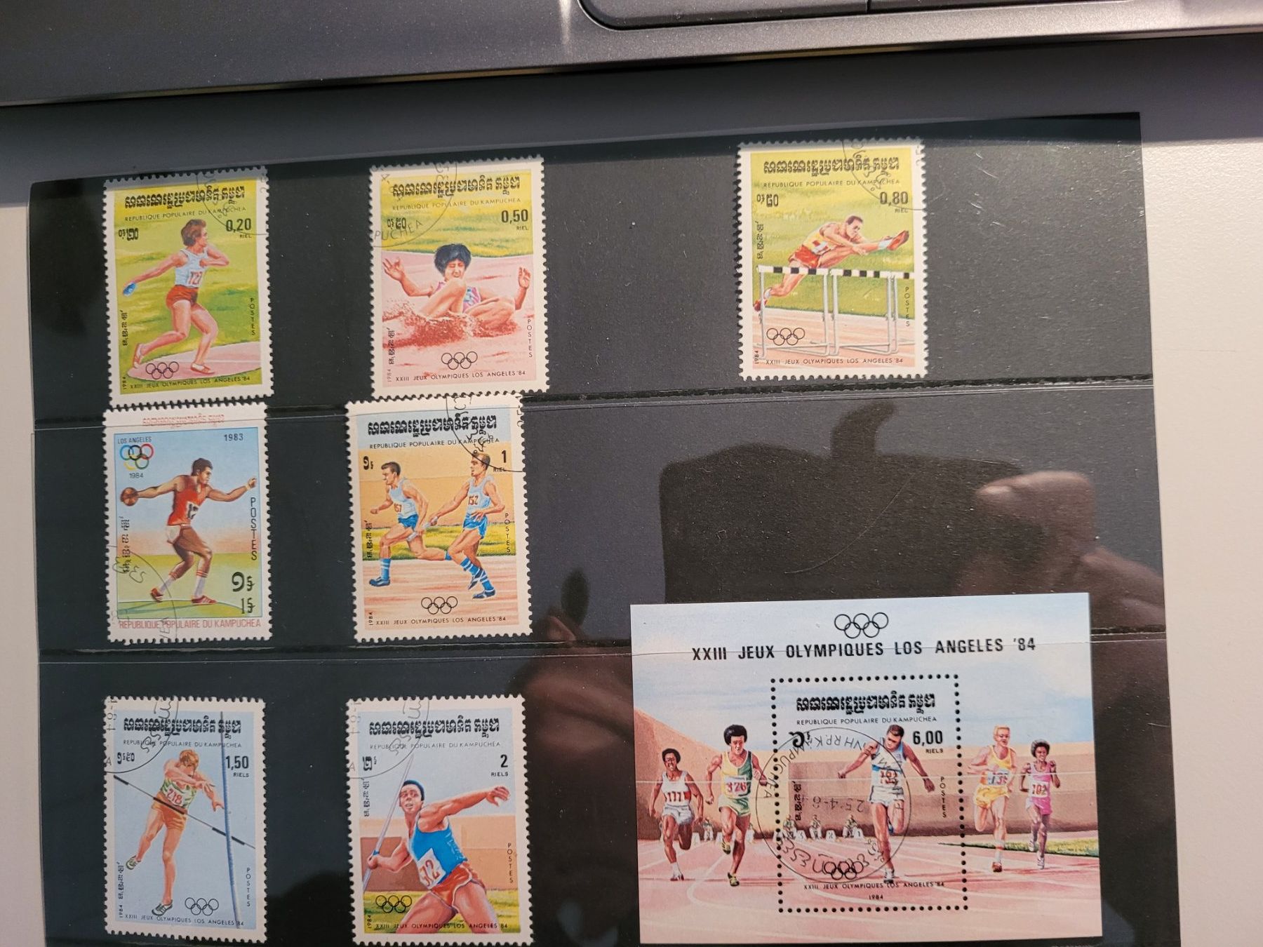 Tutti i francobolli: Olympiade L.A. 1984 – Usato da Bertschikon Gossau venduto da KEO2