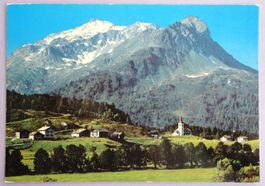 Maloja mit Piz Salacina