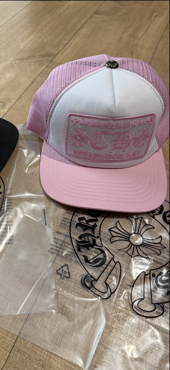 Copricapi, berretti & cappellini: Pink Chromehearts Cap, one size - M, neu – Usato da Erschwil venduto da don_jf2z