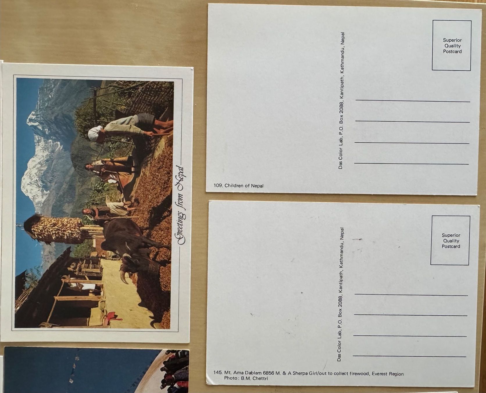 Cartoline postali: Ansichtskarten aus Nepal – Nuovo (secondo la descrizione) da Luzern venduto da lbreu 5