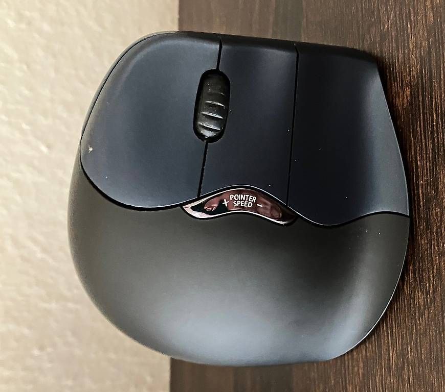 Maus: Ergonomische Computer Maus schwarz  – Gebraucht aus Wettingen von Ricolino2025